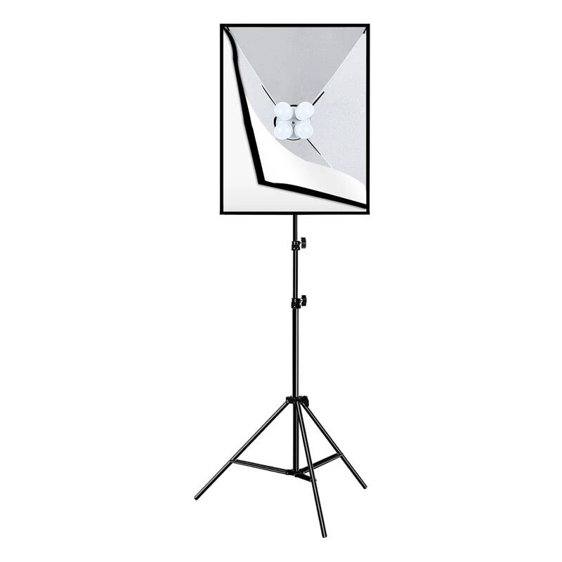 PULUZ Studio komplekts Softbox 50x70cm, Statīvs, LED spuldzes 4 gab. PU5071EU