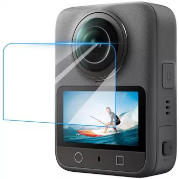 PULUZ Rūdīta stikla ekrāna aizsargs DJI Osmo 360 (Caurspīdīgs)