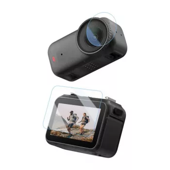 PULUZ Rūdīta aizsargstikla un objektīva plēve DJI Osmo Pocket 3