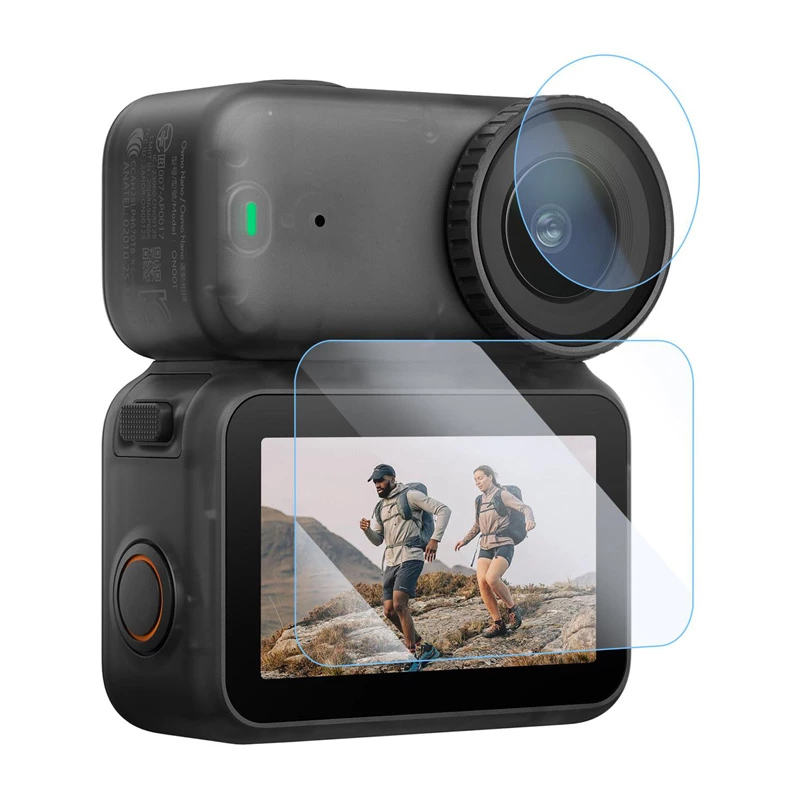 PULUZ Rūdīta aizsargstikla un objektīva plēve DJI Osmo Pocket 3