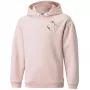 PUMA Alpha Hoodie FL jauniešu sporta krekls ar kapuci gaiši rozā 164 izmērs