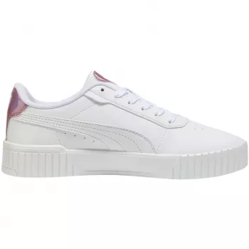 PUMA Carina 2.0 GirlPower sieviešu kedas - Baltas/Melnas/Roze zelta - UK 5.5 (EU 39)