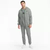 PUMA ESSENTIALS Sieviešu vidēji pelēks Heather flīsa kapuce S