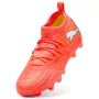 Puma Future 9 Match FG/AG Bērnu futbola zābaki Melni Balti Dark Poison Izmērs 37