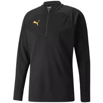 PUMA vīriešu individualFINAL 1/4 Zip treniņu jaka Black L