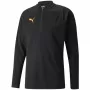 PUMA vīriešu individualFINAL 1/4 Zip treniņu jaka Black L