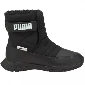 PUMA Nieve WTR AC PS Kids' Winter Boots Black