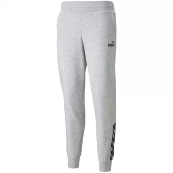 PUMA Power Pants FL vīriešu flīsa sporta bikses Medium Gray Heather izmērs L