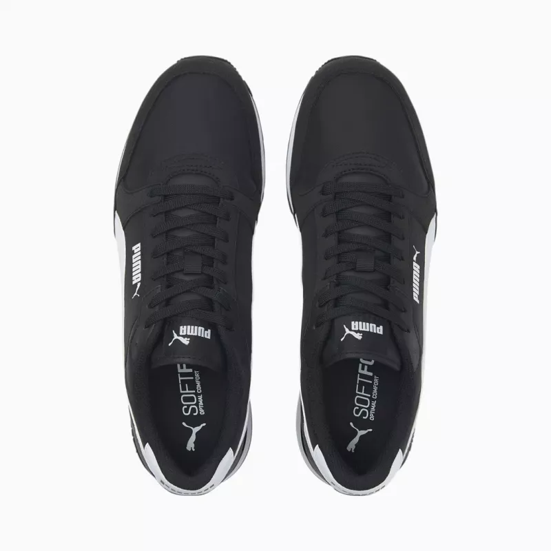 PUMA R78 vīriešu ikdienas kedas melnas baltas