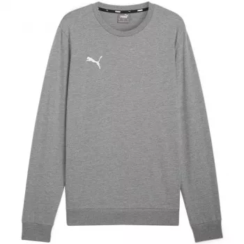 Puma Team Goal Casuals džemperis ar apaļu kakla izgriezumu pelēks 658592 33 XL