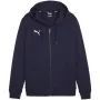 PUMA Team Goal Casuals kapuces sporta krekls vīriešu tumši zils