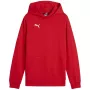 Puma Team Goal Casuals sporta krekls ar kapuci sarkans 658619 01 152cm