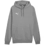 PUMA Team Goal Casuals džemperis ar kapuci vidēji pelēks vīriešu regulārs piegriezums