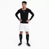 PUMA teamFINAL 21 vīriešu treniņkrekls Melns/Balts Izmērs L