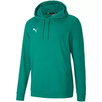 PUMA teamGOAL 23 Casuals džemperis ar kapuci zaļš vīriešu S izmērs