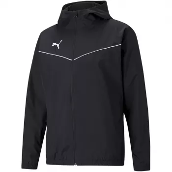 PUMA teamRISE visu laikapstākļu jaka bērnu melna