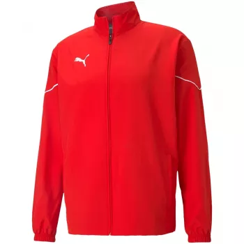 PUMA teamRISE Sideline vīriešu futbola jaka Puma sarkana L