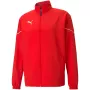 PUMA teamRISE Sideline vīriešu futbola jaka Puma sarkana L