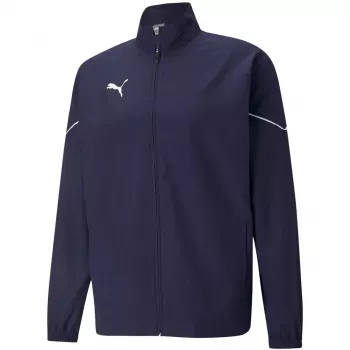 PUMA teamRISE Sideline vīriešu jaka ar rāvējslēdzēju tumši zila