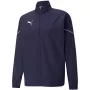 PUMA teamRISE Sideline vīriešu jaka ar rāvējslēdzēju tumši zila