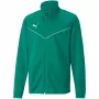 Puma teamRISE Training Poly Jaka Jr Džemperis Piparu Zaļa 164cm