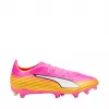 Puma Ultra 6 Match FG/AG Futbola Apavi - Melns/Balts/Oranžs - 43. izmērs
