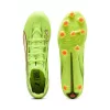 Puma Ultra 6 Match FG/AG Futbola Apavi - Puma Black / Puma White / Fire Orchid - Izmērs 44.5