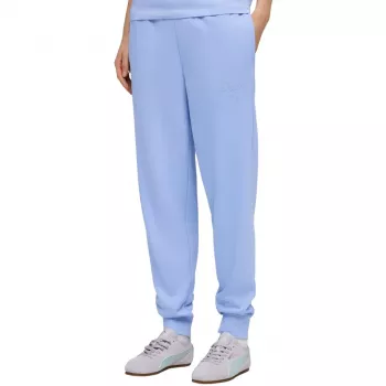 Puma sieviešu ESS Script Comfort bikses Peacoat Blue izmērs L