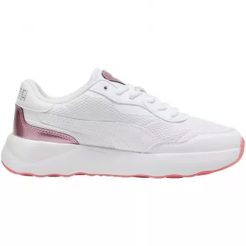 PUMA Runtamed Platform GirlPower sieviešu kedas balti-zelta