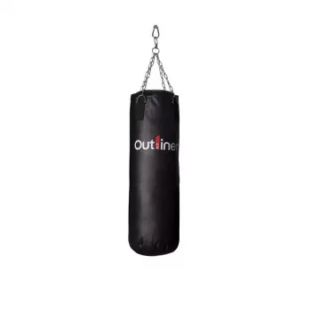 Boksa mais SG-1080-15kg - 15 kg izturīgs PU ādas boksa mais ar tērauda ķēdēm un rotējošu stiprinājumu