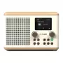 Pure Classic H4 DAB/DAB+/FM Digital Radio with Bluetooth, Cotton White/Oak