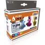 PURE INK pārstrādātas 4 iepakojuma tintes kasetnes Epson T1295 (melna, ciāna, fuksīna, dzeltena) ar mikroshēmu EPST1295MP4