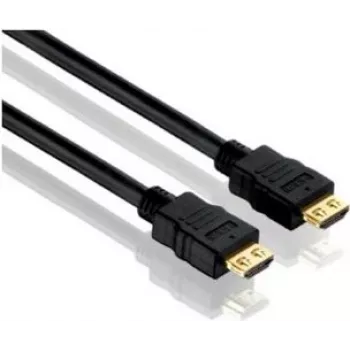 PureLink PI1005-010 HDMI 2.0 kabelis 1m 4K 60Hz HDR 18Gbps ARC HEC ar zelta pārklājumu, melns