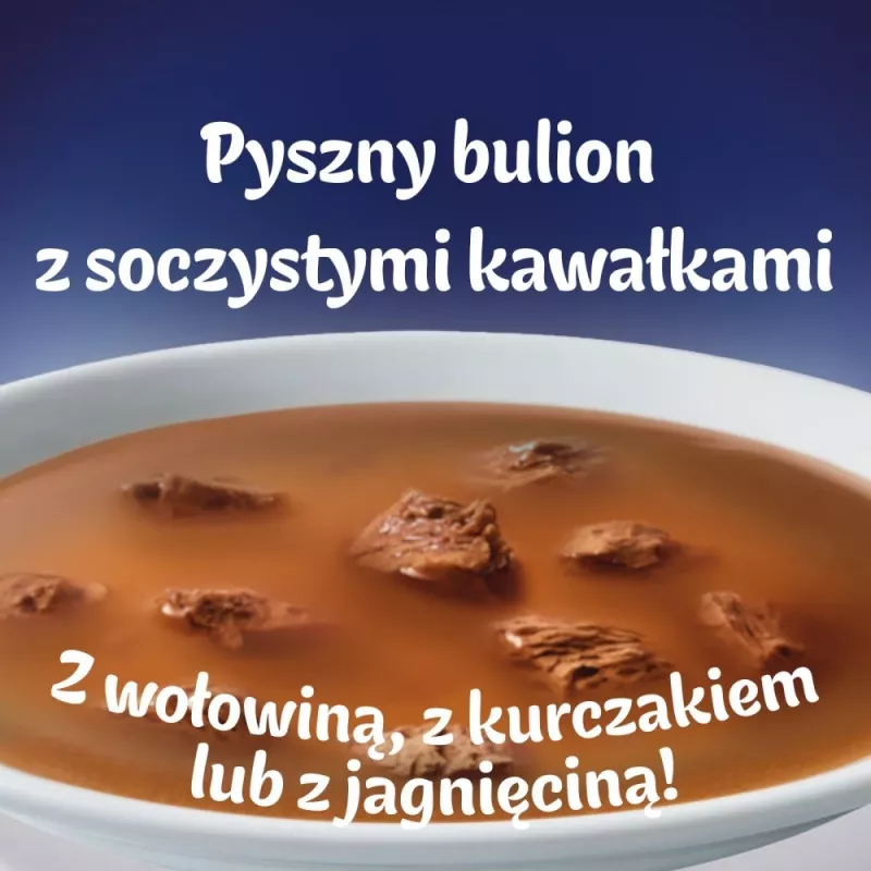 PURINA FELIX Soup Original Country Flavours 6x48g Slapjā kaķu barība