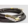 PYTHON GC-M0022 20m aktīvs ātrgaitas HDMI kabelis ar Ethernet, 4K2K/UHD, Redmere mikroshēma, apzeltīti kontakti, OFC, neilona pinums, melns