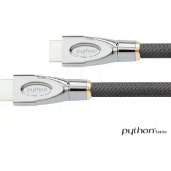 PYTHON GC-M0255 Īpaši ātrgaitas HDMI 2.1 kabelis, 3 m, melns