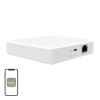 MOES MZHUB-MS ZigBee 3.0 Matter Thread Bluetooth Mesh viedās mājas centrmezgls, balts