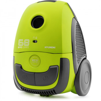 Hyundai VC068G putekļsūcējs ar maisiņu, 800 W, 2 l, zaļš