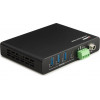 Lindy 43431 USB 3.2 Gen 2 pārslēdzējs, 2 datoriem un 4 ierīcēm, 10 Gbps