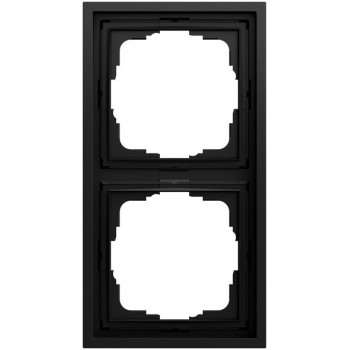 Gira F300 021284 divvietīgs rāmis, System 70, matēts melns