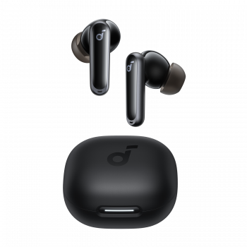 soundcore P40i by Anker, melnas pilnīgi bezvadu austiņas, adaptīvs ANC, Bluetooth 5.3