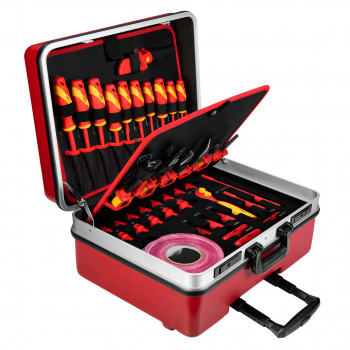 NEO Tools 01-312 izolētu instrumentu komplekts elektriskajiem un hibrīda auto, 51 daļa