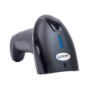 HDWR HD44A bezvadu 1D svītrkodu skeneris ar statīvu un USB uztvērēju