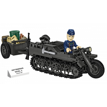 COBI 2681 Kettenkrad konstruktors ar piekabi, 239 detaļas, 1:28