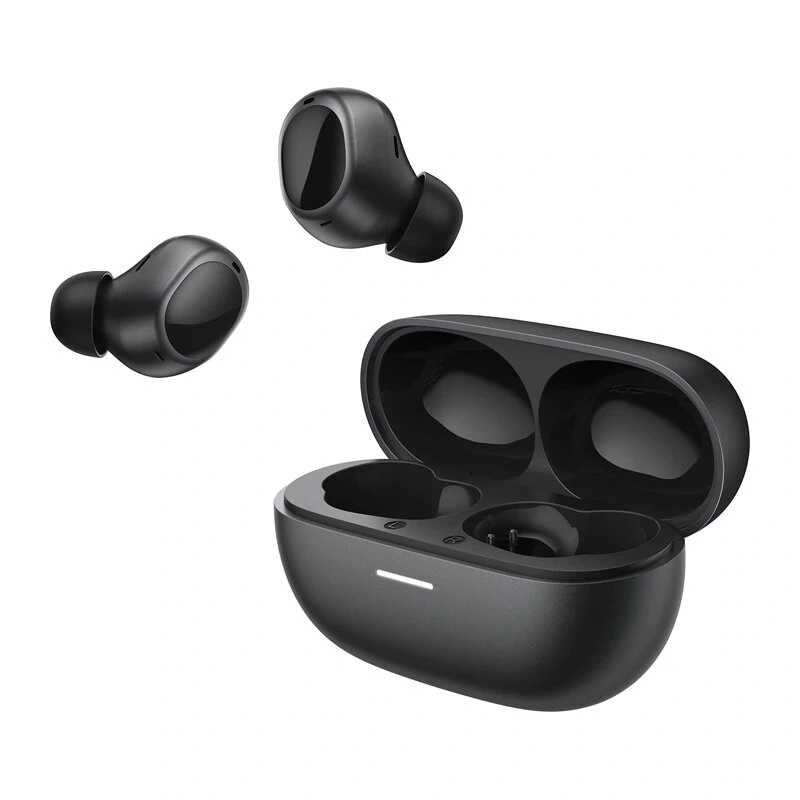 QCY Melobuds A30 bezvadu austiņas (melnas) - aktīvā trokšņu slāpēšana, Bluetooth 5.3, IPX5, 30H akumulators