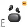 QCY Melobuds A30 bezvadu austiņas (melnas) - aktīvā trokšņu slāpēšana, Bluetooth 5.3, IPX5, 30H akumulators