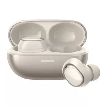 QCY Melobuds A30 bezvadu austiņas – Bluetooth 5.3, 13 mm draiveris, 26 h darbības laiks, ENC, IPX5 – zelta