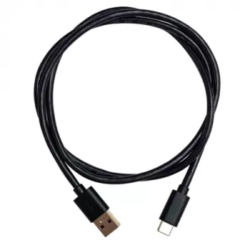 QNAP CAB-U310G10MAC USB 3.2 Gen 1 kabelis, USB-A vīrietis uz USB-C vīrietis, 1 m, melns