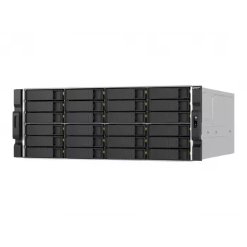 QNAP TS-h2477AXU-RP-R7-32G 4U Rackmount NAS Serveris, 24-Bay 3.5 collu SATA, AMD Ryzen 7, 32GB RAM, Dual 800W PSU