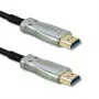 Qoltec 50472 ātrgaitas HDMI kabelis ar Ethernet 20m 4K@60Hz 18Gbps zeltīti savienotāji melns un sudraba